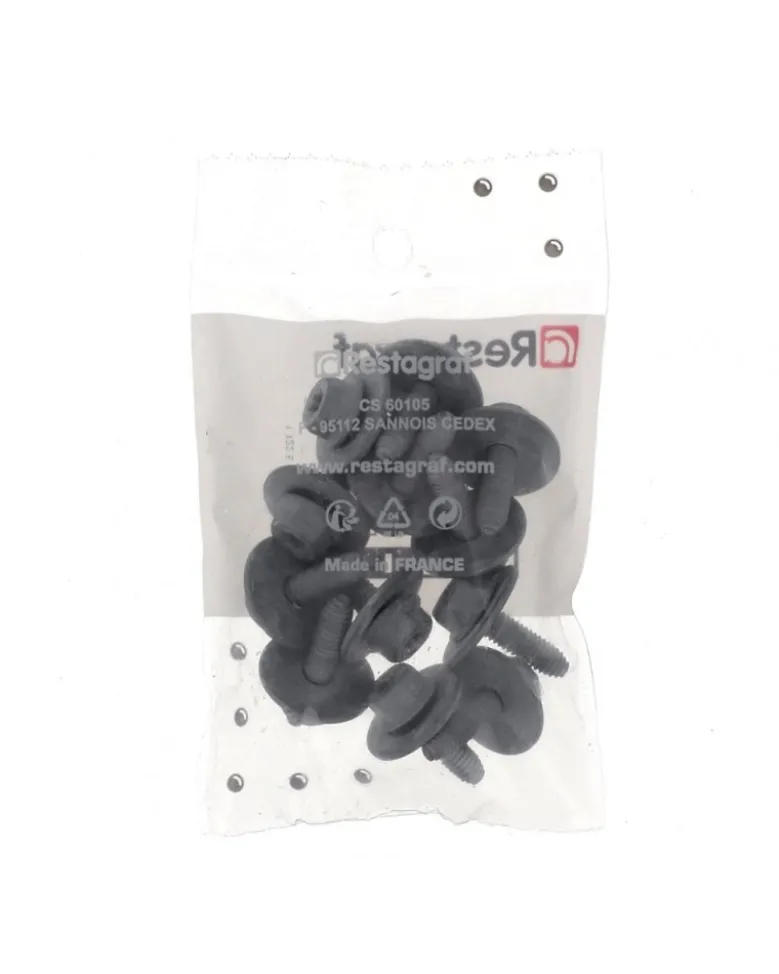 Vis tête H, M6-1.00 x 20 mm, 12pcs - Restagraf